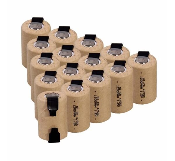 00060-A.jpg Акумулаторна батерия BYD, пластини, 1,2VDC, 1200mAh, 4/5SC, Ni-Cd