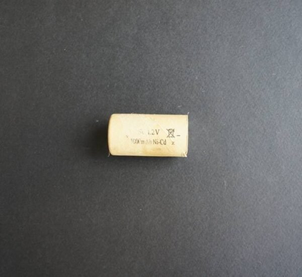 Акумулаторна батерия с пластини 1,2V 1000mAh SC Ni-Cd