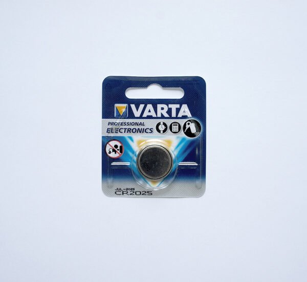 Литиева, плоска батерия VARTA, 3VDC, CR2025, DL2025