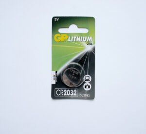 Литиева плоска батерия GP, 3VDC, CR2032, DL2032