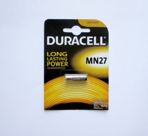 Алкална батерия DURACELL, 12VDC, 27A, MN27