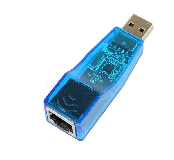 Мрежова LAN карта, външна за интернет, USB, RJ45 8pin, 10/100MB/s