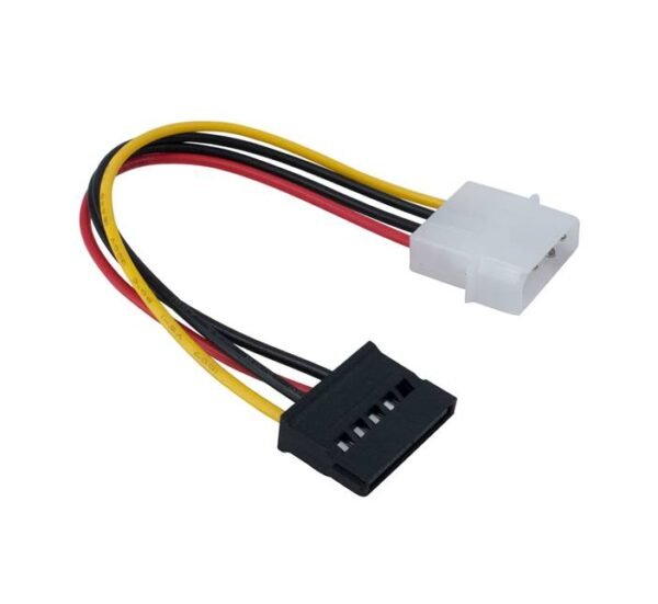 Захранващ кабел MOLEX-F/SATA за компютър 0,2m 220V