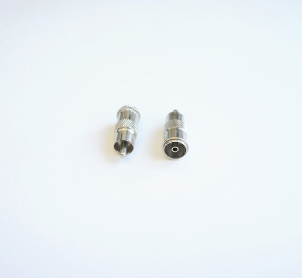 Букса преходна RCA(м)/TV антена RF(ж)