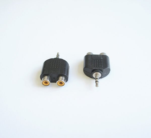 SONY DSC Букса преходна STEREO 3,5mm JACK(м)/2xRCA(ж)