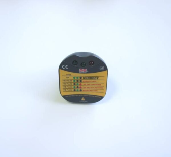 Тестер за проверка на контакти MS6860D, фаза, нула, заземяване