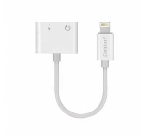 Кабел преходен iPhone lightning(м)/2xlightning(ж) 0.12m