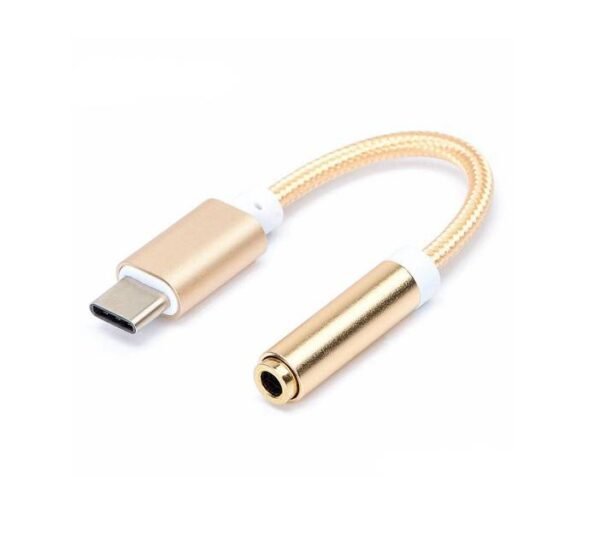 05081-A.jpg Кабел преходен, съвместиим със Samsung, Type-C(м), 3,5mm STEREO JACK(ж), 0,12m