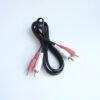 Кабел за аудио, STEREO, 2xRCA(м), черен, 1,5m