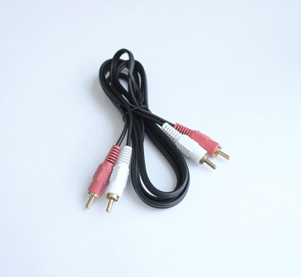 SONY DSC Кабел за аудио, STEREO, 2xRCA(м), черен, 1,5m