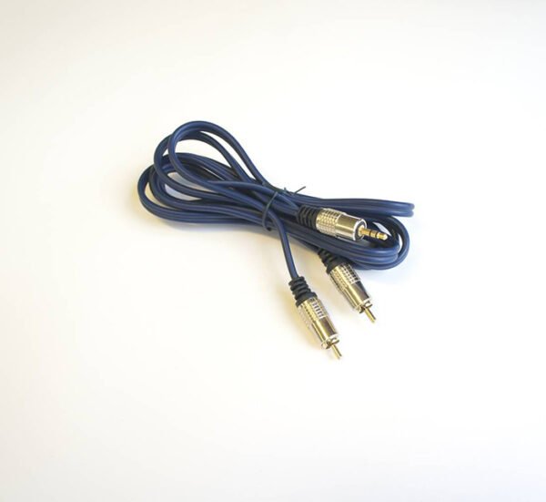 05135-A.jpg Кабел за аудио, високо качество, STEREO, 3,5mm JACK(м), 2xRCA(м), черен, 1,8m
