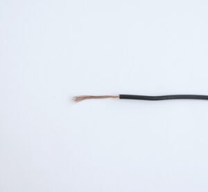 Проводник едножилен черен ПВ А2 1x0,75mm2