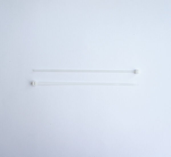 SONY DSC Кабелна превръзка, опашка, бяла, 3,5x150mm