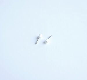 Кабелна втулка (кламфа) с изолация бяла 0,5mm2