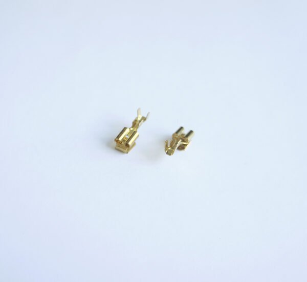 Кабелна обувка комбинирана женска и мъжка метална 6,3mm/1,5mm2