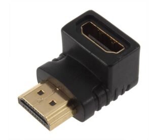 Букса преходна ъглова HDMI(ж)/HDMI(м)