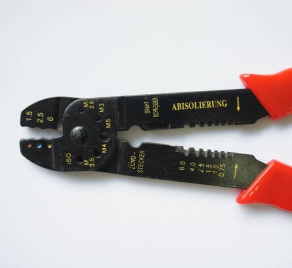 Клещи кербовачни/кримпващи за кабелни обувки