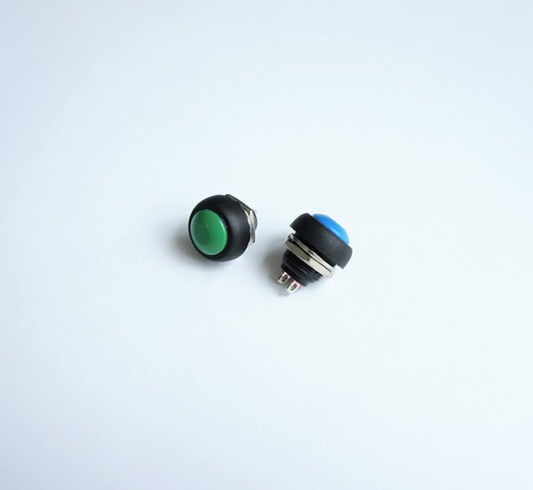 Бутон, незадържащ, НО, 250VAC ,1A, Ф12mm