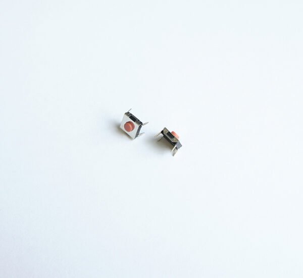 SONY DSC Малък бутон 4pin 6x6x3mm незадържащ НО черен 12V 0,05A H=1mm