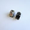Ключ с лост, 4pin, 2 положения, червен, 250VAC, 15A, Ф12mm