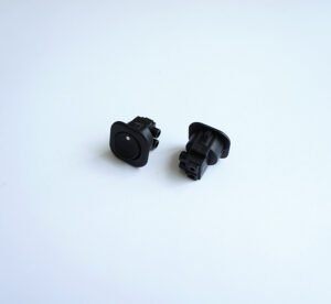 Ключ с клеми, 2pin, 2 положения, черен, 250V, 6A, Ф20mm