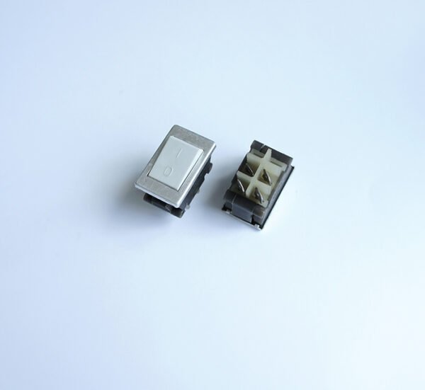SONY DSC Български ключ за бойлер, 2pin, 125°C, 2 положения, бял, 250V, 10A, 34x21mm