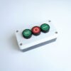 Бутониера с 3 бутона НО/НЗ/НО 400V 10A