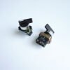 Ключ ротационен BJ41 с 2 положения незадържащ НО/НЗ черен 250V 3A 40x30mm