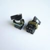 Ключ ротационен BJ45 с 2 положения незадържащ НО/НЗ черен 250V 3A 40x30mm