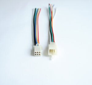 Автомобилен кабел за касетофон с накрайници 6pin(м)/6pin(ж) 0,2m 12V