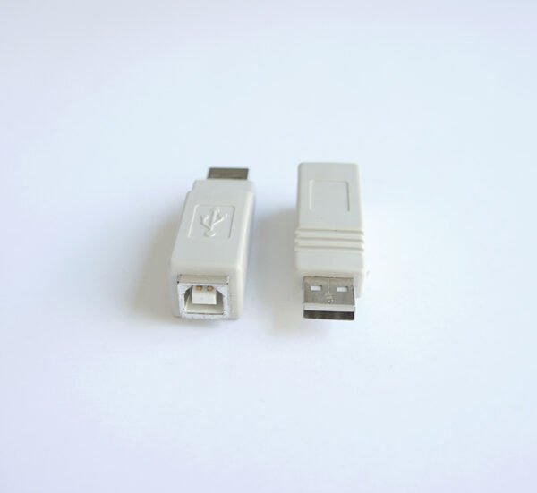 Букса преходна USB-A(м)/USB-B(ж)