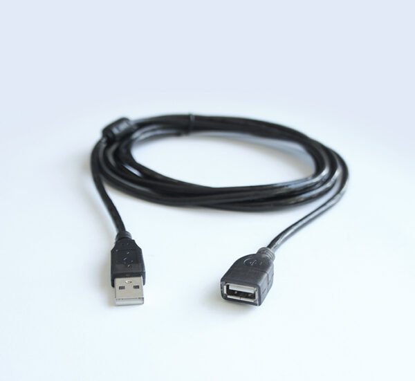 Кабел USB-A(м), USB-A(ж), 5m