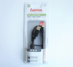 Кабел Type-C Delock, super speed, бързо зареждане,USB-A 3.2(м), USB-C(м), 2m, 10GBps