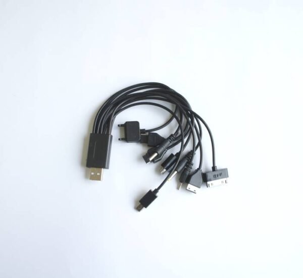 06182-A.jpg Кабел, универсален, мобилен телефон, смартфон, USB-A(м), 0,3m