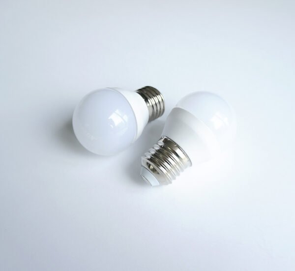 Лампа сфера мини, LED, клас F, цокъл E27, 220V, 3,5W, 3000K