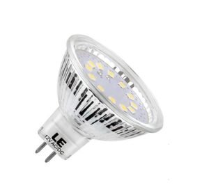 Лампа LED, клас A+, луничка, MR16, цокъл Gu5,3, 12V, 3W, 4000K