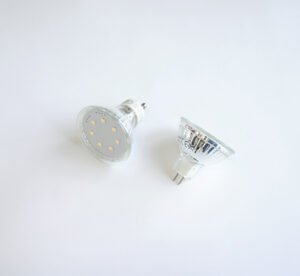 Лампа луничка LED енергоспестяваща тип JCDR с цокъл Gx5,3 220V 3W