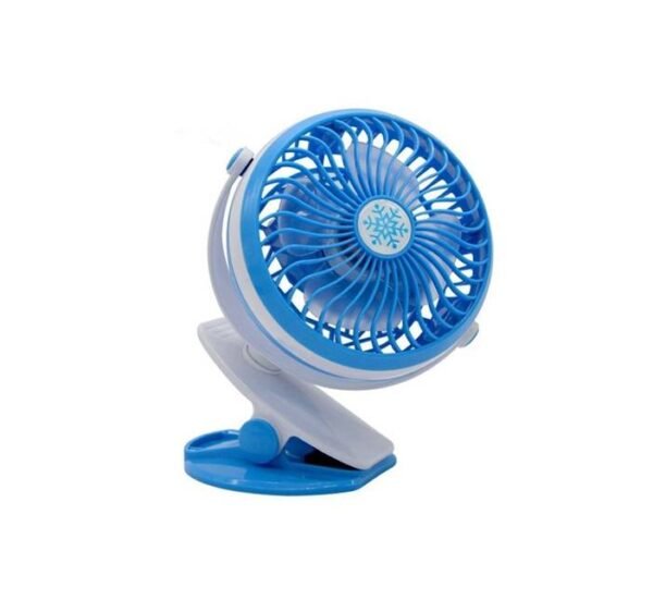 Настолен/преносим вентилатор 12110, гъвкав за компютър, светещ, USB