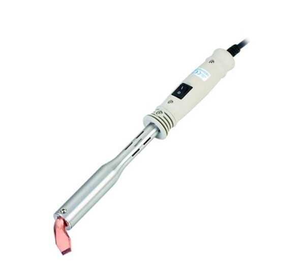 08179-A.jpg Поялник ZD-715L, крива човка, нагревател, 220VAC, 200W