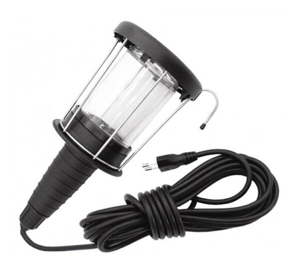 Преносима лампа с кабел и предпазна PVC решетка E27 60W 220V 5m