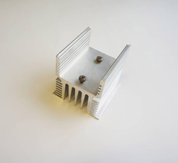 Радиатор алуминиев за солид стейт реле 80x80x80mm