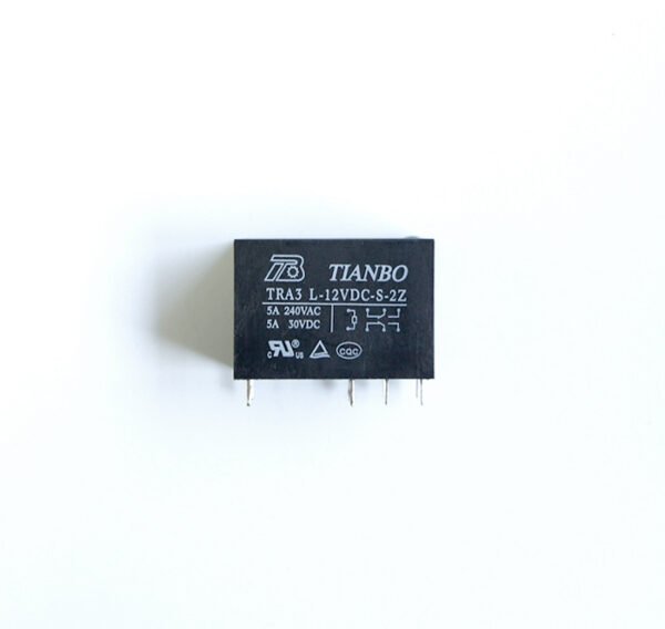 Реле TRA3-L-S-2Z 12VDC 5A 2 контактни групи 240V