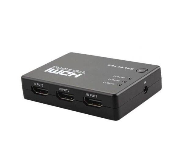 10508-A.jpg Суич, сплитер, удължител, HDMI, Full HD 1080p, 3входа, 1изход