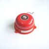 11057-A.jpg Алармен звънец F2-4, механичен, червен, 220VAC, 4", Ф100mm