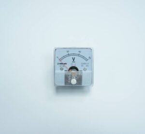 Волтметър DC директен 60V Ф44mm
