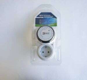 Малък мрежови механичен таймер, реле за време, 220V, 16A