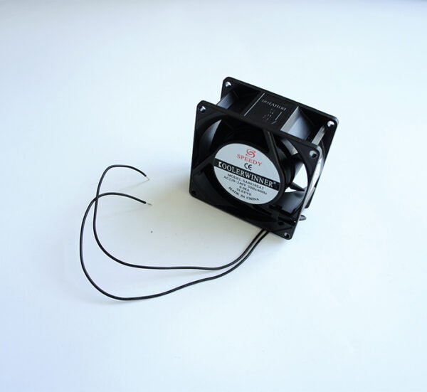 SONY DSC Вентилатор VM8025, метален, аксиален, втулка, 220V, 2P, 0,08A, 80х80х25mm, 27m3/h