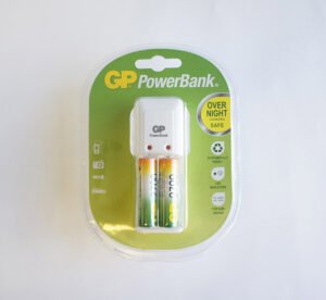 Мрежово зарядно Recyko, акумулаторни батерии, 2xAA, 2500mAh
