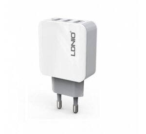Мрежово зарядно KeKe-915, бързо зареждане, 4xUSB, от 5V до 12V, 3A