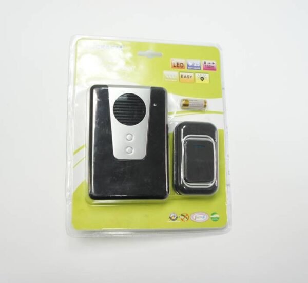 20862-A.jpg Безжичен звънец A3906, програмируем, 1 бутон, 1 звънец, 25 музикални тона